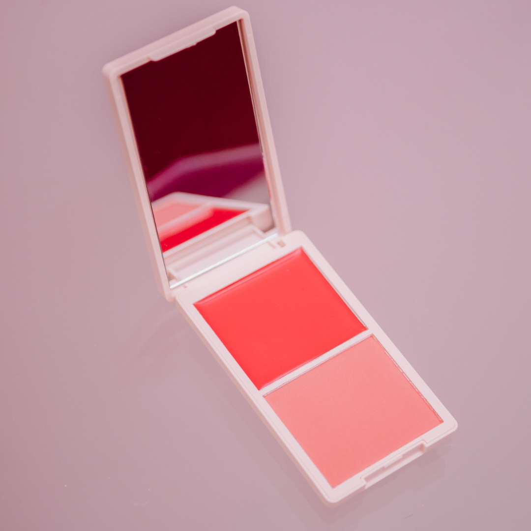Cream & Powder Blush set