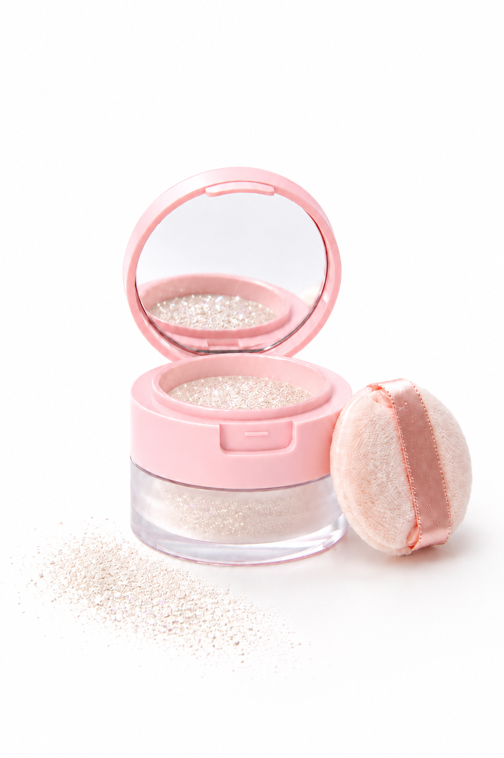 Mini loose glittery powder